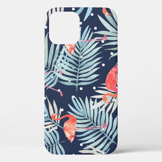 Waterverf Flamingo: Roze Tropische Elegantie. Case-Mate iPhone Case (Achterkant)
