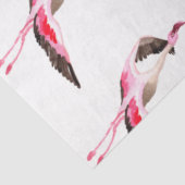 Waterverf Flamingo serie ontwerp 10 Tissuepapier (Detail)