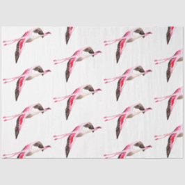 Waterverf Flamingo serie ontwerp 10 Tissuepapier