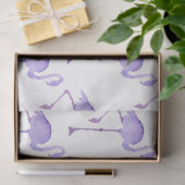 Waterverf Flamingo serie ontwerp 11 Tissuepapier (Geschenk)