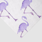 Waterverf Flamingo serie ontwerp 11 Tissuepapier (Detail)