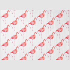 Waterverf Flamingo serie ontwerp 13 Tissuepapier