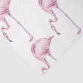Waterverf Flamingo serie ontwerp 16 Tissuepapier (Detail)