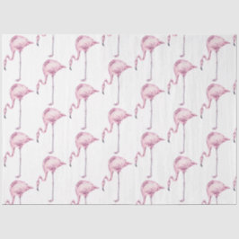 Waterverf Flamingo serie ontwerp 16 Tissuepapier