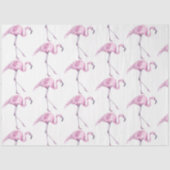 Waterverf Flamingo serie ontwerp 17 Tissuepapier (Voorkant)