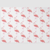 Waterverf Flamingo serie ontwerp 1 Tissuepapier (Voorkant)