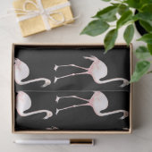 Waterverf Flamingo serie ontwerp 20 Tissuepapier (Geschenk)