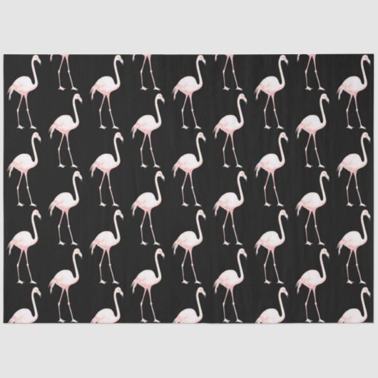 Waterverf Flamingo serie ontwerp 20 Tissuepapier (Voorkant)