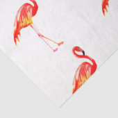 Waterverf Flamingo serie ontwerp 5 Tissuepapier (Detail)