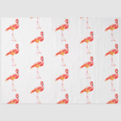 Waterverf Flamingo serie ontwerp 5 Tissuepapier (Voorkant)