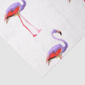Waterverf Flamingo serie ontwerp 7 Tissuepapier (Detail)