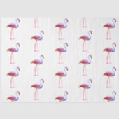 Waterverf Flamingo serie ontwerp 7 Tissuepapier (Voorkant)