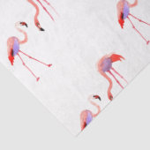 Waterverf Flamingo serie ontwerp 8 Tissuepapier (Detail)
