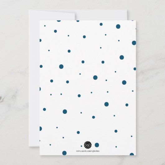 Waterverf Flamingo Tropical Menu Kaart (Achterkant)