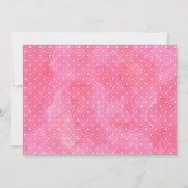 Waterverf Flamingos Birthday Party Invitation Kaart (Achterkant)