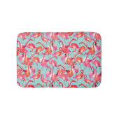 Waterverf Flamingos Gathered Badmat (Voorkant)