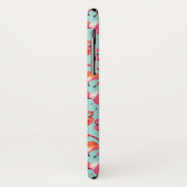 Waterverf Flamingos Gathered Case-Mate iPhone Case (Achterkant/links)