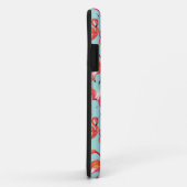 Waterverf Flamingos Gathered | Monogram Case-Mate iPhone Case (Achterkant/rechts)