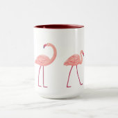 Waterverf Flamingos Mok (Midden)