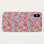 Waterverf Flamingo's Verzamelden Case-Mate iPhone Case (Achterkant (horizontaal))