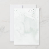  Waterverf Fles QR Code Huwelijk RSVP (Achterkant)