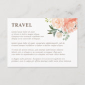 Waterverf flesjes met lente blush doorsnede informatiekaartje (Voorkant)