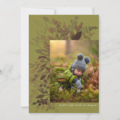 Waterverf flesjes nieuwe jaren kaart groen (Voorkant)