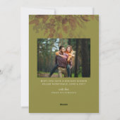 Waterverf flesjes nieuwe jaren kaart groen (Achterkant)