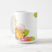 Waterverf  flessen (1) koffiemok (Voorkant links)