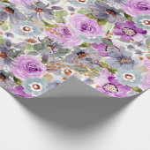 Waterverf flessenpakpapier cadeaupapier (Hoek)