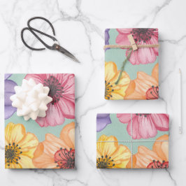 Waterverf flessenpakpapier inpakpapier vel