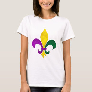 waterverf fleur de lis t-shirt