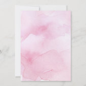 Waterverf Fling Bachelorette Party Invitation Kaart (Achterkant)