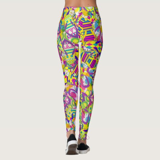 Waterverf, Flip Flop Pattern Leggings (Achterkant)