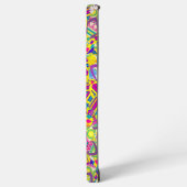 Waterverf, Flip Flop Pattern Samsung Galaxy Hoesje (Linkerkant)