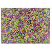 Waterverf, Flip Flop Pattern Snijplank (Voorkant)