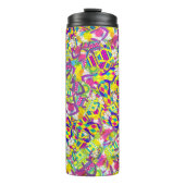 Waterverf, Flip Flop Pattern Thermosbeker (Voorkant)