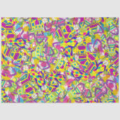 Waterverf, Flip Flop Pattern Tissuepapier (Voorkant)