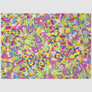 Waterverf, Flip Flop Pattern Tissuepapier