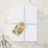 Waterverf floraal cadeaulabel (Met Touw)