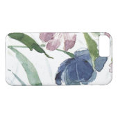 waterverf floraal Case-Mate iPhone case (Achterkant (Horizontaal))