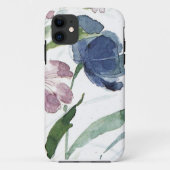 waterverf floraal Case-Mate iPhone case (Achterkant)