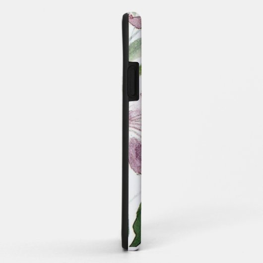 waterverf floraal Case-Mate iPhone case (Achterkant/rechts)