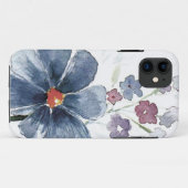 waterverf floraal Case-Mate iPhone case (Achterkant (horizontaal))