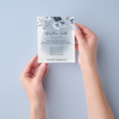 waterverf floraal flyer (Hand)