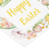 waterverf floraal korte tafelloper (Hoek)