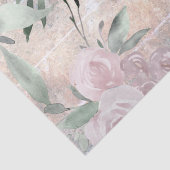 waterverf floraal tissuepapier (Detail)