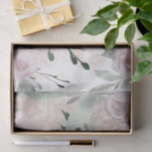 waterverf floraal tissuepapier (Geschenk)