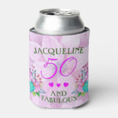 Waterverf Floral 50 en Fabulous Blikjeskoeler (Blikje Voorkant)