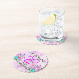 Waterverf Floral 50 en Fabulous Kartonnen Onderzetters